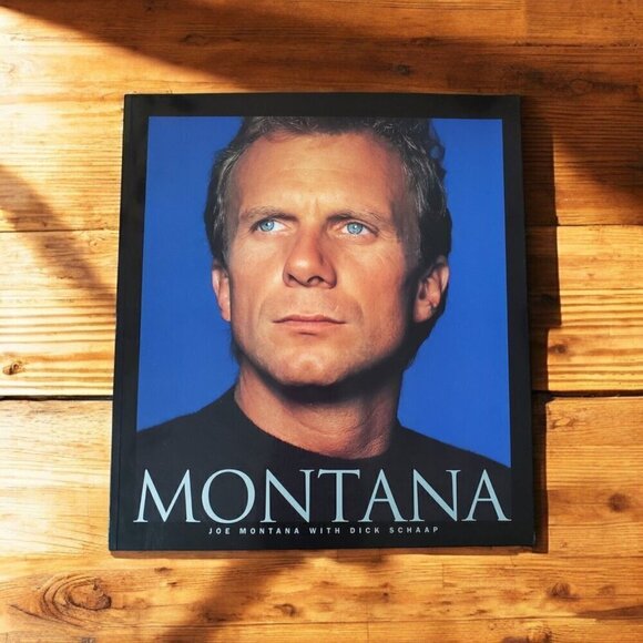 Montana by Dick Schaap and Joe Montana (1995, Trade Paperback) EUC - Picture 1 of 6